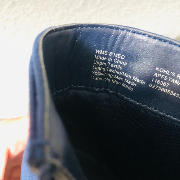 APT. 9  | NAVY | SUEDE | Heeled BOOTS | Size: 8  |
GOLD HARDWARE | - Picture 8 of 10